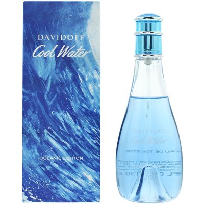Davidoff Cool Water Vrouwen Oceanische Editie Eau de Toilette - 100ml Spray Davidoff Cool Water Vrouwen Oceanische Editie Eau de Toilette - 100ml Spray