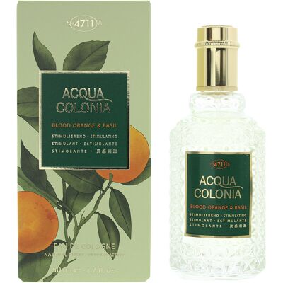 4711 Blood Orange & Basil Unisex Eau de Cologne - 50ml 4711 Blood Orange & Basil Unisex Eau de Cologne - 50ml
