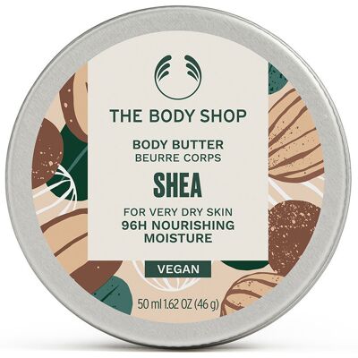 The Body Shop Shea Body Butter - 50ml - Voedend voor Zeer Droge Huid The Body Shop Shea Body Butter - 50ml - Voedend voor Zeer Droge Huid