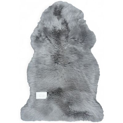 Infinity Leather Echte grijze schapenvacht, natuurlijk zijdezacht, pluizig, echt wollen tapijt One Size Infinity Leather Echte grijze schapenvacht, natuurlijk zijdezacht, pluizig, echt wollen tapijt One Size