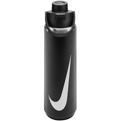 Nike Recharge 680ml Waterfles (Zwart) One Size Nike Recharge 680ml Waterfles (Zwart) One Size