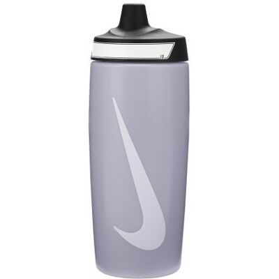 Nike Refuel 511ml waterfles (Wolf Grijs/Zwart/Wit) One Size Nike Refuel 511ml waterfles (Wolf Grijs/Zwart/Wit) One Size