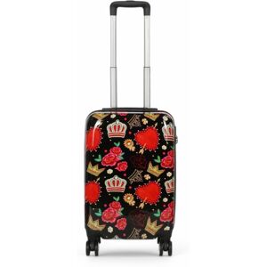 Infinity Leather Harde schaal bedrukte cabine 55 x 36 x 20 cm PP kofferbagage geschikt voor Easyjet, Ryanair One Size Infinity Leather Harde schaal bedrukte cabine 55 x 36 x 20 cm PP kofferbagage geschikt voor Easyjet, Ryanair One Size