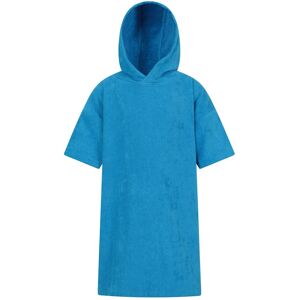 Mountain Warehouse Childrens/Kids Driftwood Handdoek met kap (Blauw) S Mountain Warehouse Childrens/Kids Driftwood Handdoek met kap (Blauw) S