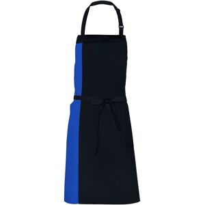 Link Kitchen Wear Unisex Duo Schort voor volwassenen (Zwart/Loyaal Blauw) One Size Link Kitchen Wear Unisex Duo Schort voor volwassenen (Zwart/Loyaal Blauw) One Size