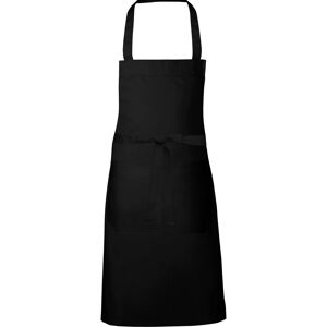 Link Kitchen Wear Hobby Katoenen Schort (Zwart) One Size Link Kitchen Wear Hobby Katoenen Schort (Zwart) One Size