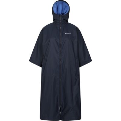 Mountain Warehouse Navy Waterdichte Jas - S - Lang, met Capuchon, Rits Mountain Warehouse Navy Waterdichte Jas - S - Lang, met Capuchon, Rits