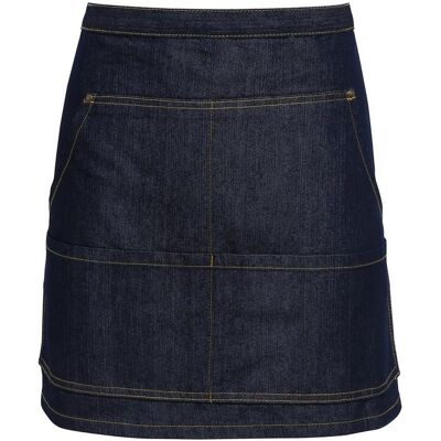Premier Taille schort voor volwassenen (Indigo Denim) One Size Premier Taille schort voor volwassenen (Indigo Denim) One Size