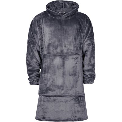 Heat Holders Warme Fleece Oversized Dekensweater - Extra Lange Snoodie voor Extra Gezelligheid One Size Heat Holders Warme Fleece Oversized Dekensweater - Extra Lange Snoodie voor Extra Gezelligheid One Size