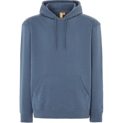 JHK Effen uniseks Teide Hoodie voor volwassenen (Staalblauw) 2XL JHK Effen uniseks Teide Hoodie voor volwassenen (Staalblauw) 2XL