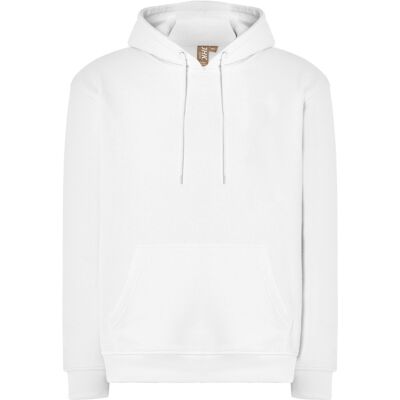 JHK Effen uniseks Teide Hoodie voor volwassenen (Wit) 3XL JHK Effen uniseks Teide Hoodie voor volwassenen (Wit) 3XL
