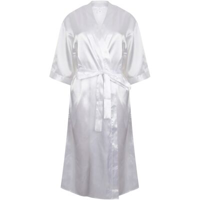 Towel City Vrouwen/dames Satijnen Kleding (Wit) XL/2XL Towel City Vrouwen/dames Satijnen Kleding (Wit) XL/2XL