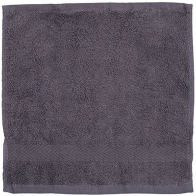 Towel City Luxe Gezichtshanddoek (Staalgrijs) One Size Towel City Luxe Gezichtshanddoek (Staalgrijs) One Size