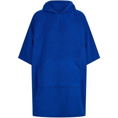 Towel City Katoenen poncho voor volwassenen (Koningsblauw) One Size Towel City Katoenen poncho voor volwassenen (Koningsblauw) One Size