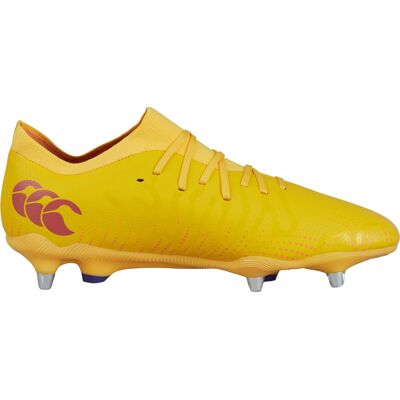 Canterbury Unisex Adult Speed Infinite Team Soft Ground Rugbyschoenen (Mars Rood/Amber Geel/Oranje Crush) 44.5 Canterbury Unisex Adult Speed Infinite Team Soft Ground Rugbyschoenen (Mars Rood/Amber Geel/Oranje Crush) 44.5