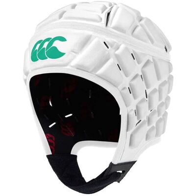 Canterbury Unisex Adult Uglies Raze Rugby Hoofdbeschermer (Helderwit/Diep Mint) M Canterbury Unisex Adult Uglies Raze Rugby Hoofdbeschermer (Helderwit/Diep Mint) M