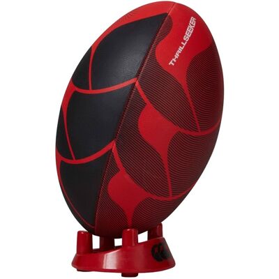 Canterbury Thrillseeker Rugbybal (Rood/zwart) One Size Canterbury Thrillseeker Rugbybal (Rood/zwart) One Size