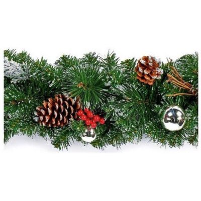 Premier Geklede kerstslinger (Zilver) One Size Premier Geklede kerstslinger (Zilver) One Size
