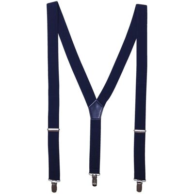 Premier Clip-On broekbeugels (Marine) One Size Premier Clip-On broekbeugels (Marine) One Size