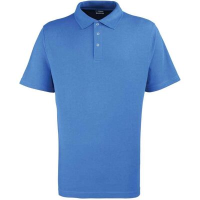 Premier Heren Press Stud Werkpoloshirt (Koningsblauw) M Premier Heren Press Stud Werkpoloshirt (Koningsblauw) M