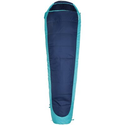 Mountain Warehouse Unisex Microlite 500 mummyslaapzak met linkse ritssluiting voor volwassenen (Blauw) One Size Mountain Warehouse Unisex Microlite 500 mummyslaapzak met linkse ritssluiting voor volwassenen (Blauw) One Size