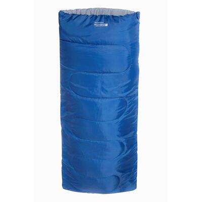 Mountain Warehouse Basecamp 200 zomerslaapzak (Blauw) One Size Mountain Warehouse Basecamp 200 zomerslaapzak (Blauw) One Size