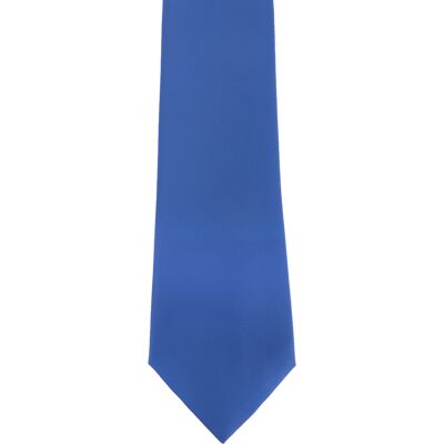 Premier Herensatineband (smal blad) (pakje van 2) (Middenblauw) One Size Premier Herensatineband (smal blad) (pakje van 2) (Middenblauw) One Size