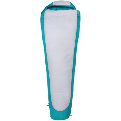 Mountain Warehouse Microlite 950 Mummyslaapzak met linkse rits voor tussenseizoen (Grijs) One Size Mountain Warehouse Microlite 950 Mummyslaapzak met linkse rits voor tussenseizoen (Grijs) One Size