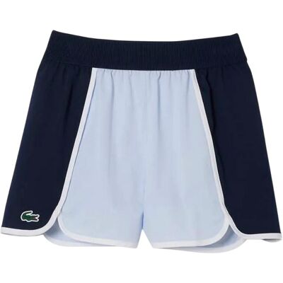 Lacoste Dames/Dames Diamond Taffeta Stretch Sport Shorts (Blauw) 36 Lacoste Dames/Dames Diamond Taffeta Stretch Sport Shorts (Blauw) 36