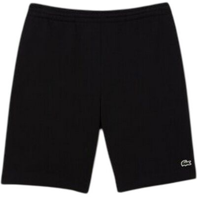 Lacoste Heren Fleece Shorts (Zwart) S Lacoste Heren Fleece Shorts (Zwart) S