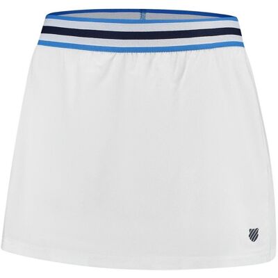 K-Swiss Dames Kleurblok Tennis Skort (Wit) 40 K-Swiss Dames Kleurblok Tennis Skort (Wit) 40