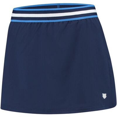 K-Swiss Dames Kleurblok Tennis Skort (Marineblauw) 46 K-Swiss Dames Kleurblok Tennis Skort (Marineblauw) 46