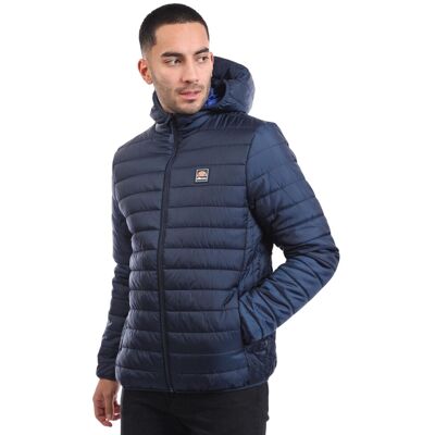 Ellesse Heren Revuelto Gequiltede Pufferjacket (Marineblauw) L Ellesse Heren Revuelto Gequiltede Pufferjacket (Marineblauw) L