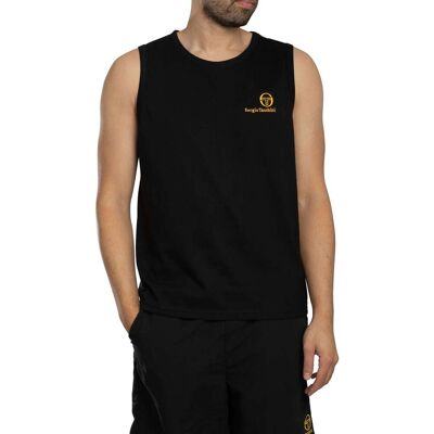 Sergio Tacchini Sawyer Vest, Zwart 2XL Sergio Tacchini Sawyer Vest, Zwart 2XL