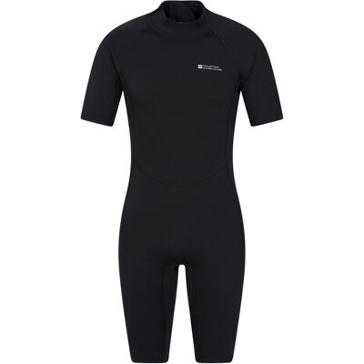 Mountain Warehouse Heren kort wetsuit (Zwart) S/M Mountain Warehouse Heren kort wetsuit (Zwart) S/M