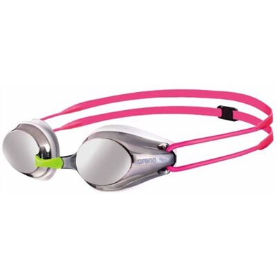 Arena Childrens/Kids Sporen Zwembril (Zilver/Wit/Fuchsia) One Size Arena Childrens/Kids Sporen Zwembril (Zilver/Wit/Fuchsia) One Size