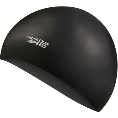 Aqua Speed Unisex Volwassen Zachte Latex Zwemcap Comfortabele Elastische Flexibele Cap One Size Aqua Speed Unisex Volwassen Zachte Latex Zwemcap Comfortabele Elastische Flexibele Cap One Size