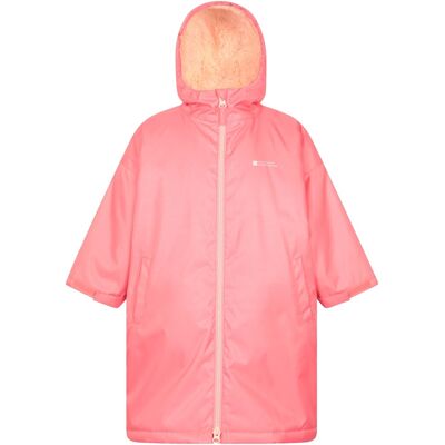 Mountain Warehouse Waterdichte badjas voor kinderen (Roze) L Mountain Warehouse Waterdichte badjas voor kinderen (Roze) L
