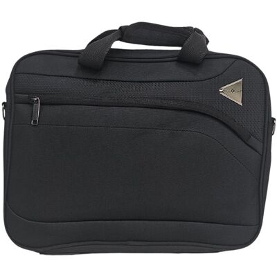 Infinity Leather Lichtgewicht zwarte laptoptas One Size Infinity Leather Lichtgewicht zwarte laptoptas One Size