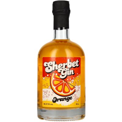 Sherbet ORANGE Gin - Premium Oranje Gin 37,5% 0,5L Sherbet ORANGE Gin - Premium Oranje Gin 37,5% 0,5L