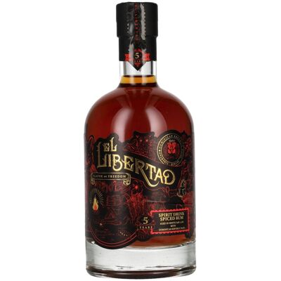 El Libertad 5 Years Old Flavor of FREEDOM Spiced Rum 41% Vol. 0,7l El Libertad 5 Years Old Flavor of FREEDOM Spiced Rum 41% Vol. 0,7l