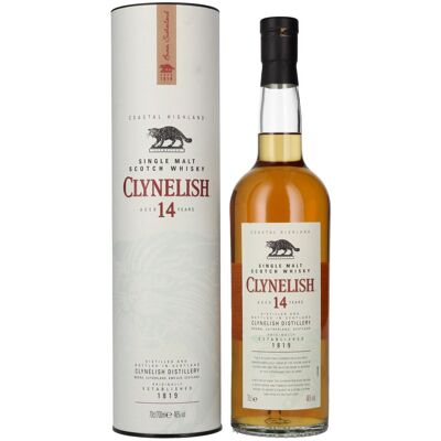Clynelish 14 Jaar - Single Malt Whisky - Goud, Rook, Citrus Clynelish 14 Jaar - Single Malt Whisky - Goud, Rook, Citrus