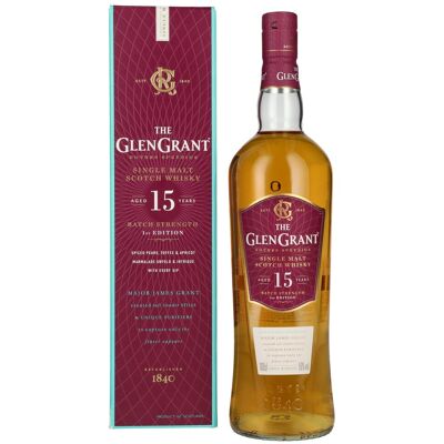 Glen Grant 15 Jaar BATCH STRENGTH - Single Malt Whisky Glen Grant 15 Jaar BATCH STRENGTH - Single Malt Whisky