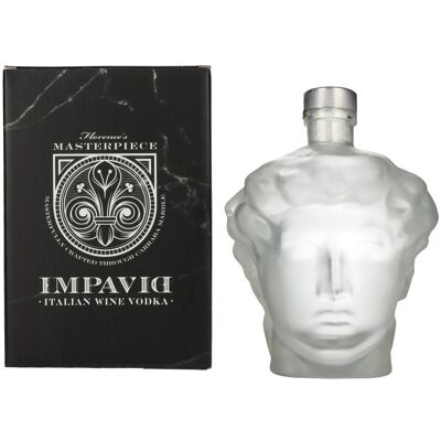 David Vodka 40% Vol. 0,7l - Kunstzinnige Italiaanse Vodka David Vodka 40% Vol. 0,7l - Kunstzinnige Italiaanse Vodka