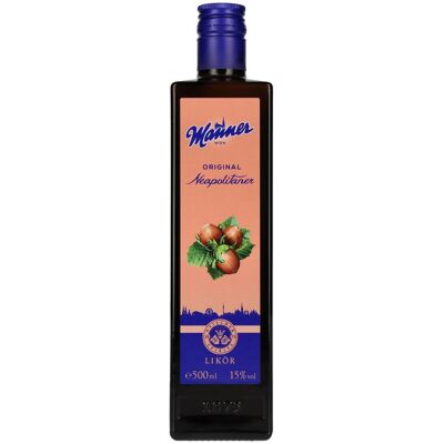 Manner Original Neapolitaner Creamlikeur - Hazelnoot, Chocolade & Vanille 15% Vol. Manner Original Neapolitaner Creamlikeur - Hazelnoot, Chocolade & Vanille 15% Vol.