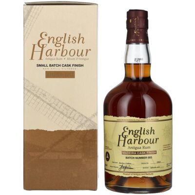 English Harbour Madeira Cask Finish Rum - Antigua Kleine Batch 46% 0,7L English Harbour Madeira Cask Finish Rum - Antigua Kleine Batch 46% 0,7L