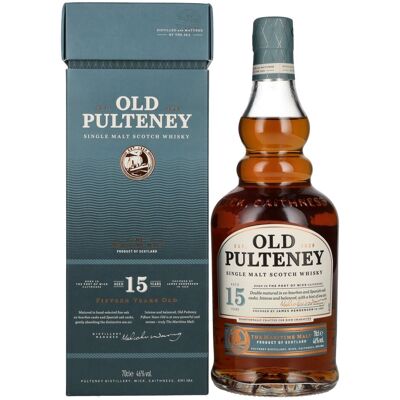 Old Pulteney 15 Jaar 0,7l 46% Old Pulteney 15 Jaar 0,7l 46%