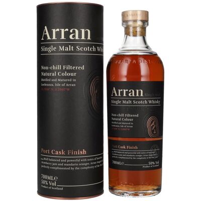Arran Port Cask Finish Eiland Single Malt Scotch Whisky - Whisky Arran Port Cask Finish Eiland Single Malt Scotch Whisky - Whisky