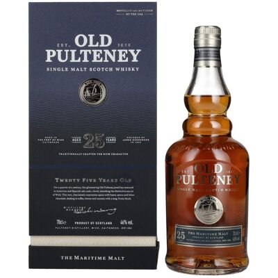 Old Pulteney 25 Jaar - Single Malt Scotch Whisky Old Pulteney 25 Jaar - Single Malt Scotch Whisky
