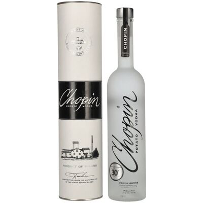 Chopin Wodka Chopin Potato Vodka 40% Vol. 0,7l in geschenkverpakking Chopin Wodka Chopin Potato Vodka 40% Vol. 0,7l in geschenkverpakking